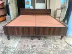 New Wooden double bed without storage availale