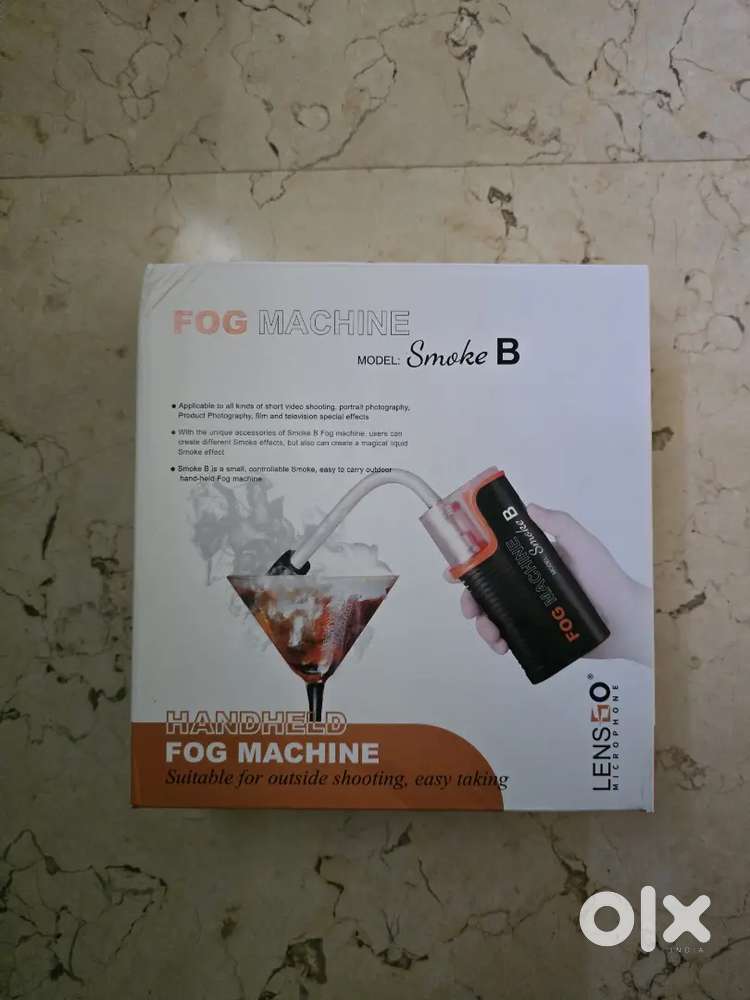 Smoke machine lensgo for photography