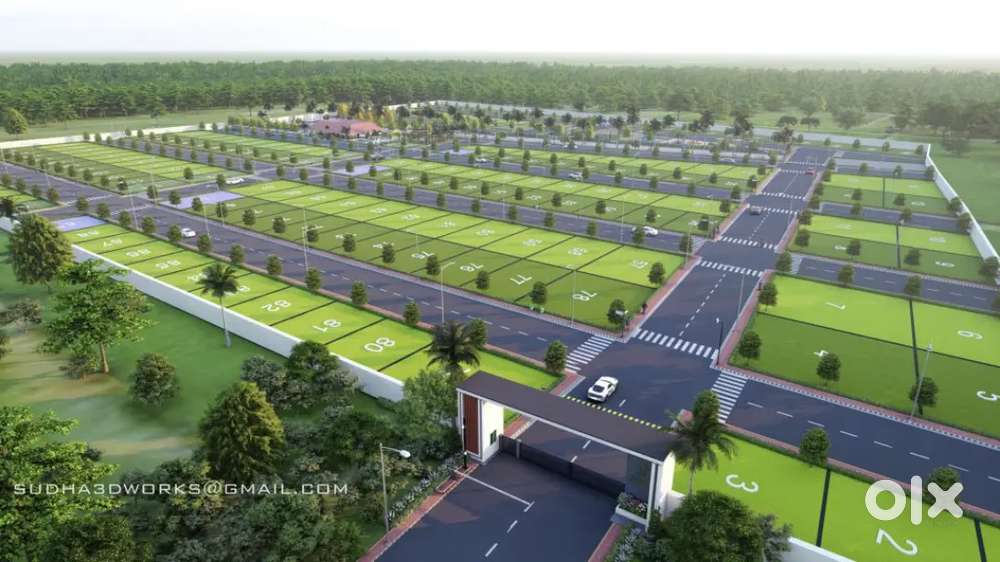 Manaparai sipcot nearest plots sale registration patta free on road