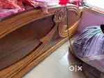 Pure teak wood bed- King size