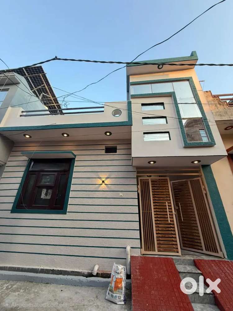 3 Room-Set Double Washroom, 23 फुट front के साथ