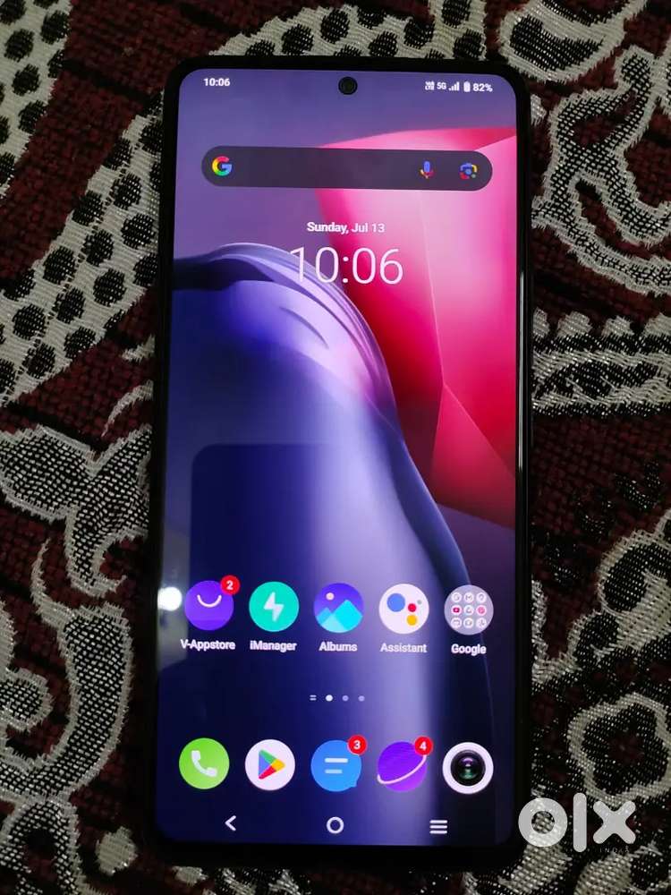 Iqoo 7 new bilku bill box 8+128