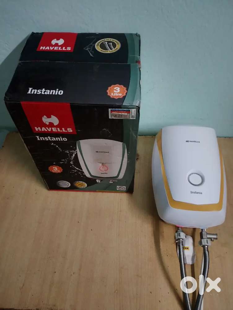 New Havells instanio water geyser 3litre