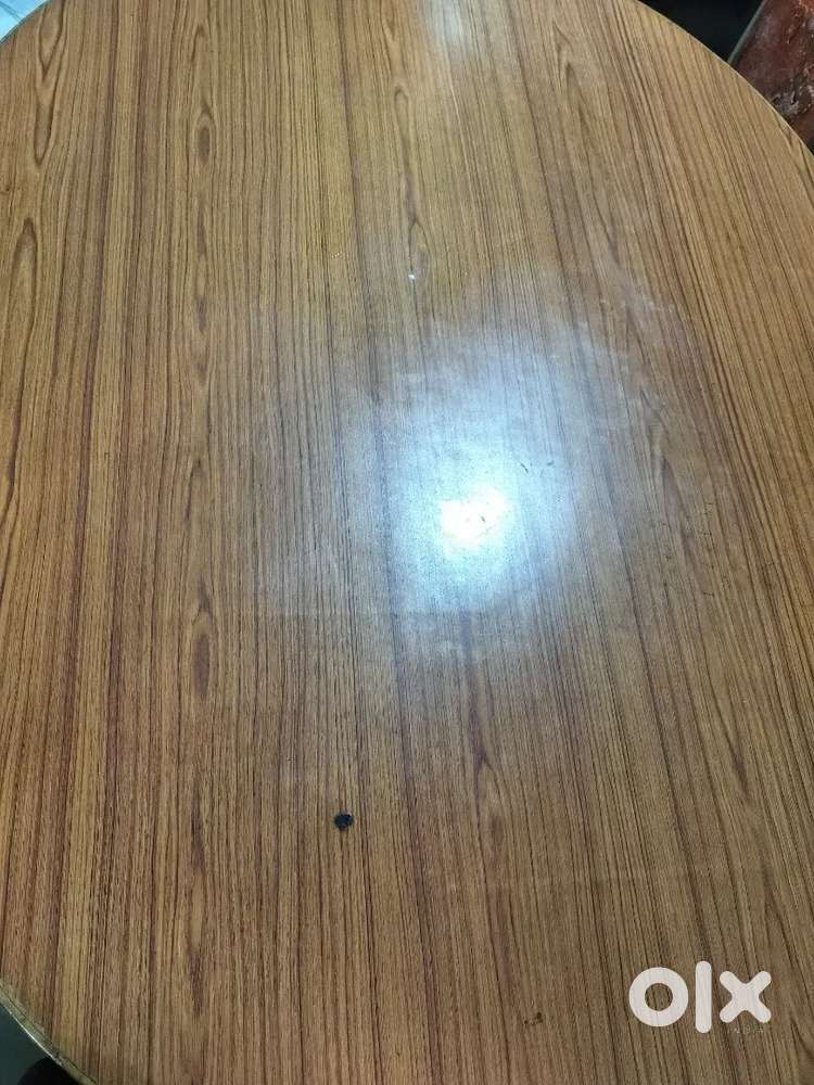 Wooden dining table