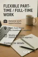 Work from home jobs - part time/full time jobs - weekly payment