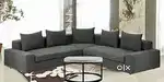 Only Today buy new sofa 8500, L type sofa 13990/- EMI on