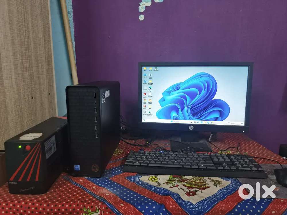 Hp computer (desktop) for selling used by student
