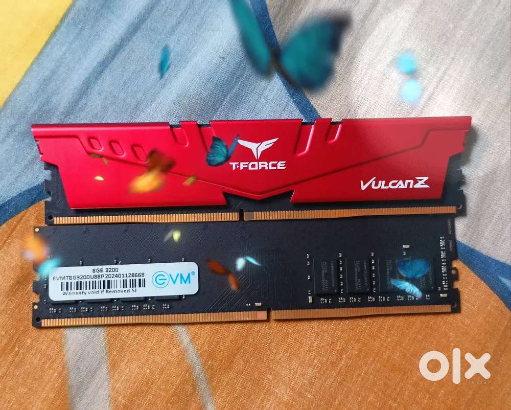 Brand New 16GB (2×8GB) DDR4 3200MHz RAM – T-Force Vulcan Z + GVM