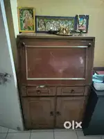 Study table cum storage wardrobe