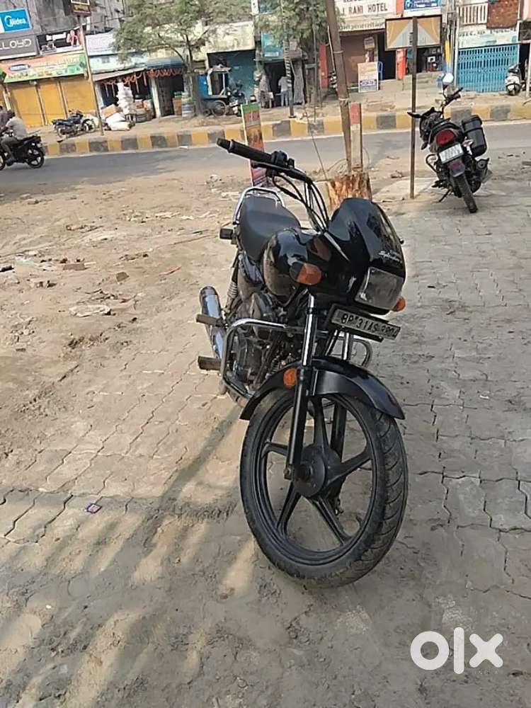 Hero splendor in black colour