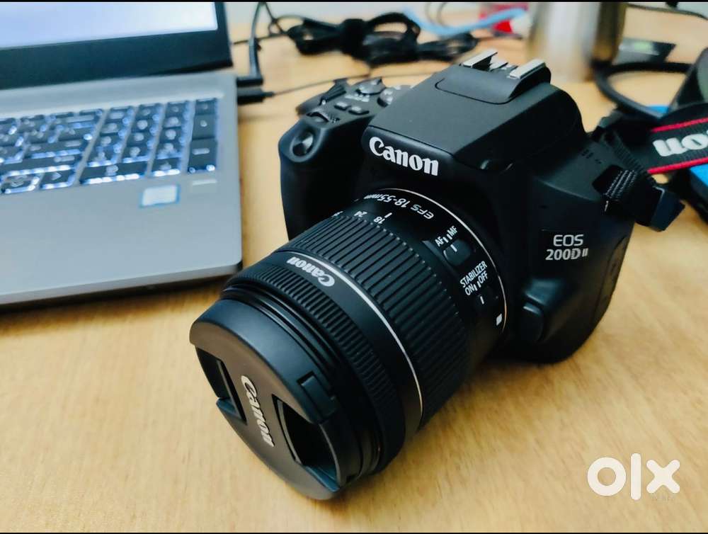 Canon 200D Mark 2 with 18-55 lens