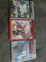 Uncharted 2,uncharted 3,gta (ps3)