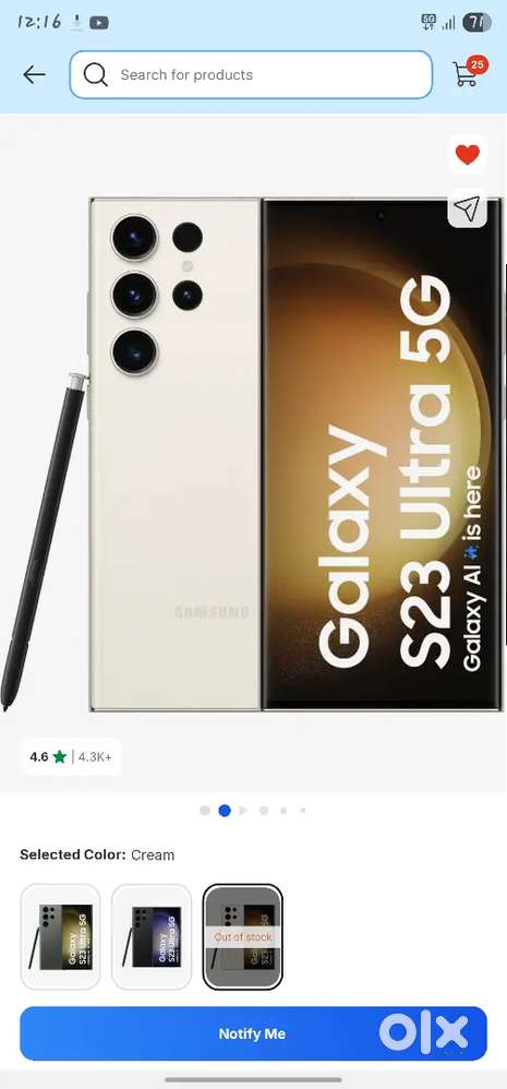 Samsung s23 ultra 11 month old