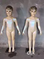 Kids boy and girl mannequin