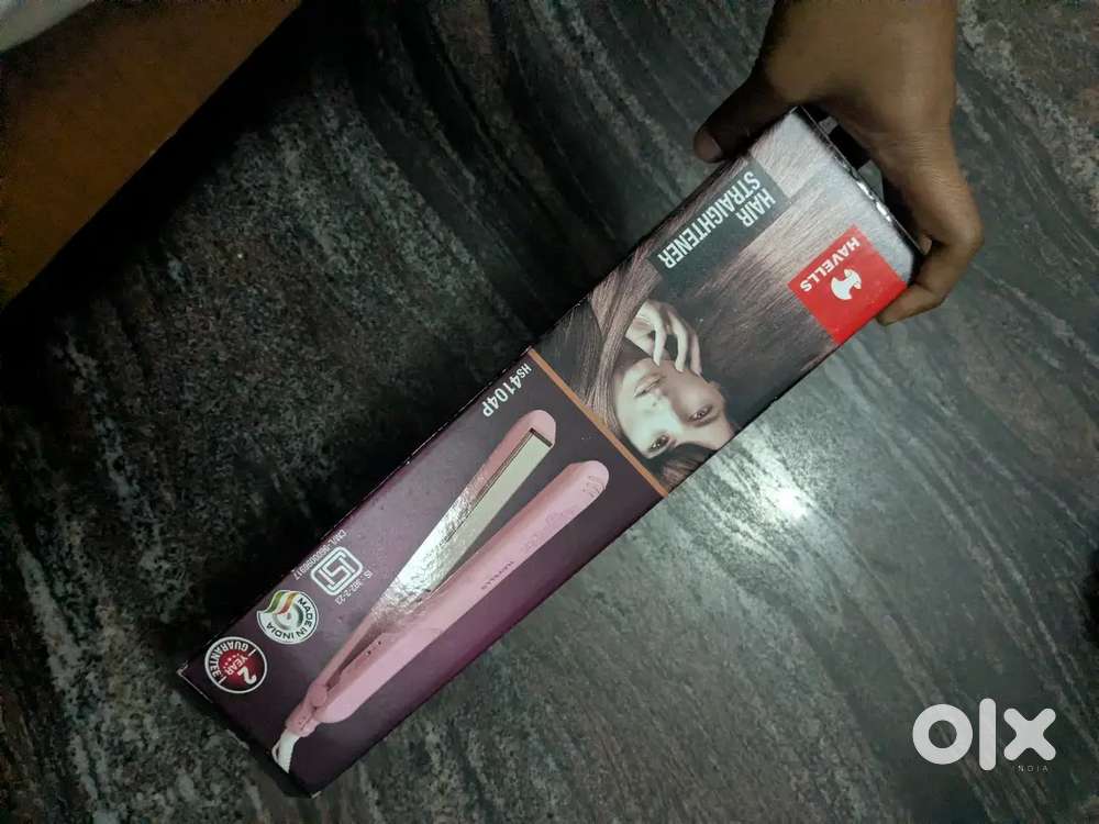 Hair iron straightener