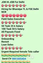 Field Sales Executive Bharatpe Free Joining