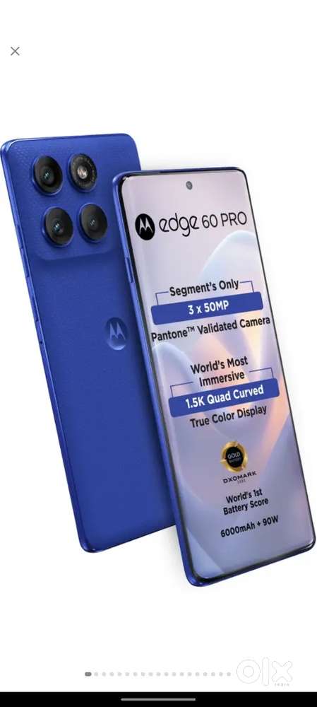 MOTO EDGE 60 PRO BLUE 8+256 under one month new