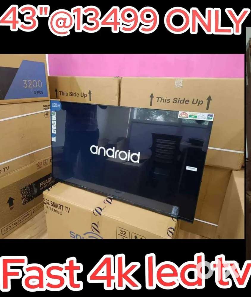 43@12499 only SONY SMART ANDROID Frame less LED TV LOWEST COST HURRY