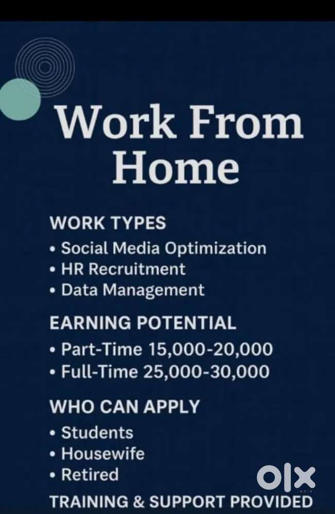 Work from home opportunity