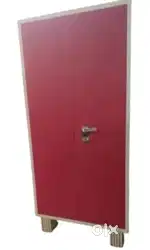 Steel Double door Almirah with 1 locker 4 shelves