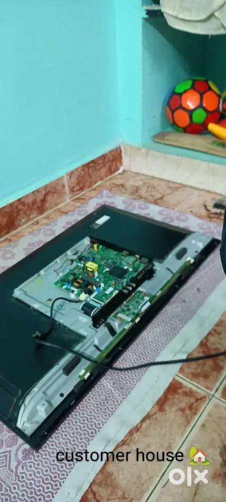 Door to Door stape led tv service in Chennai