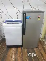 Panasonic automatic washing machine & samsung refrigerator available**