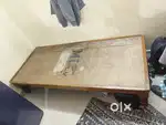 Single Wooden cot for sale