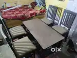 Chair and table