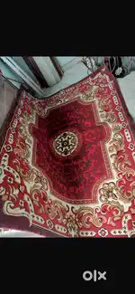 Bed, dressing table and carpet