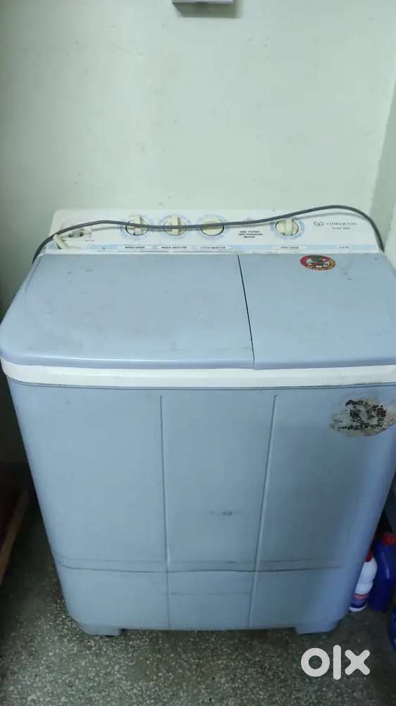 Videocon washing machine 6.8kg, In working condition