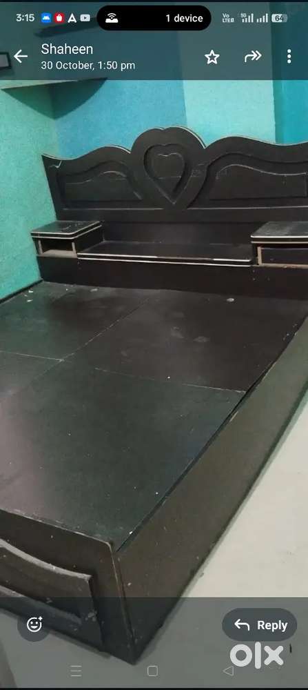 King Size bed for Sale in just 3500