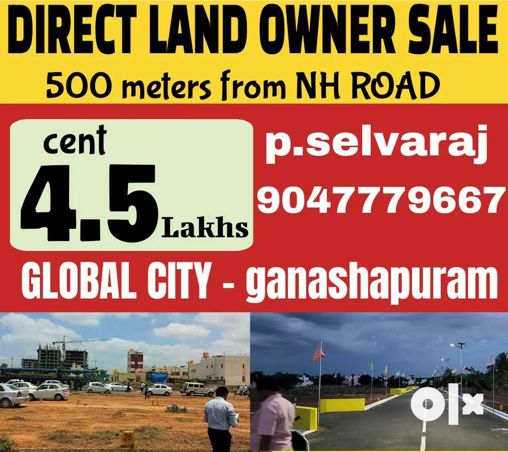 Saravanampatti near ganeshapuram Dtcp plots sale