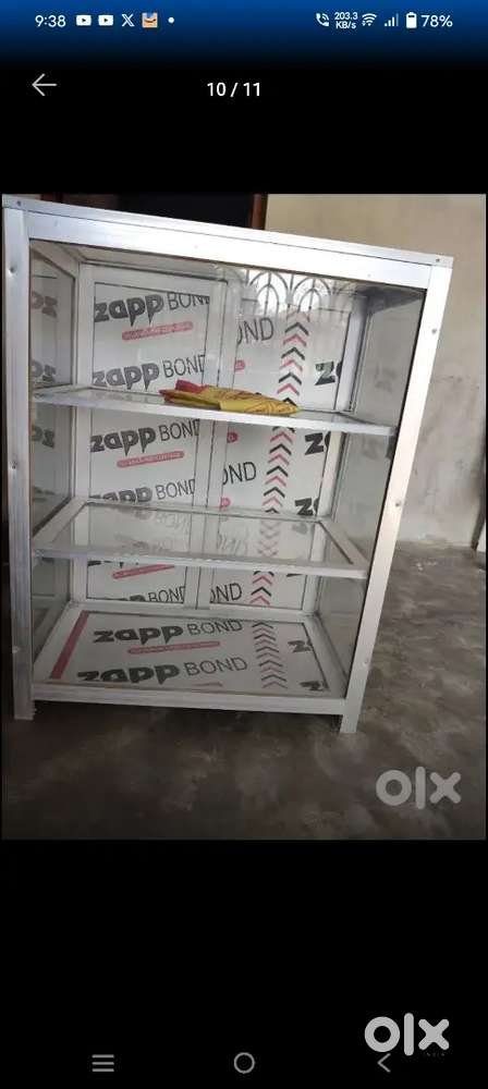 3 floor aluminium counter