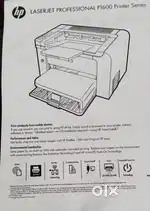 Hp Printer laserjet P1606 duplex network very good condition me h