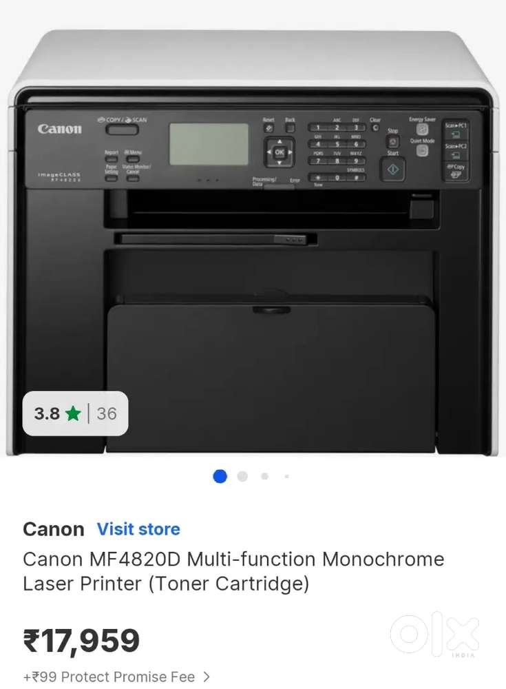 Canon MF4820d All in One Laser Printer.