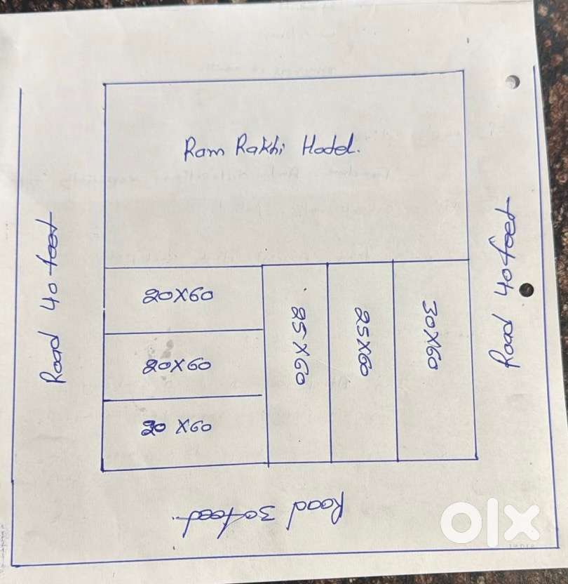 Ramrakhe hotel commercial plot