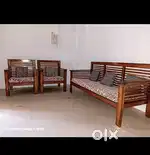 Sofa set  for urgent sale (well maintain)