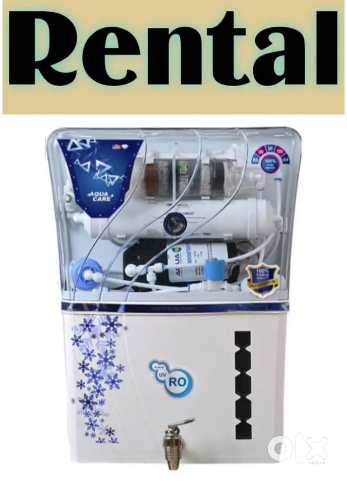 Water purifier available on rent