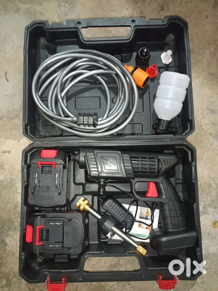 BOX PIS  Bike and car washer 48v 2 BATTERY