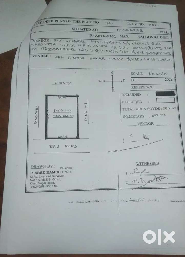 Bibinagar plot for sale near AIIMS