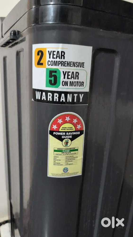 VW 7.5 KG semi final new washing machine only 6 months old