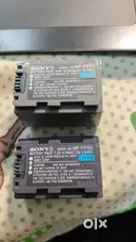 Sony camara and video