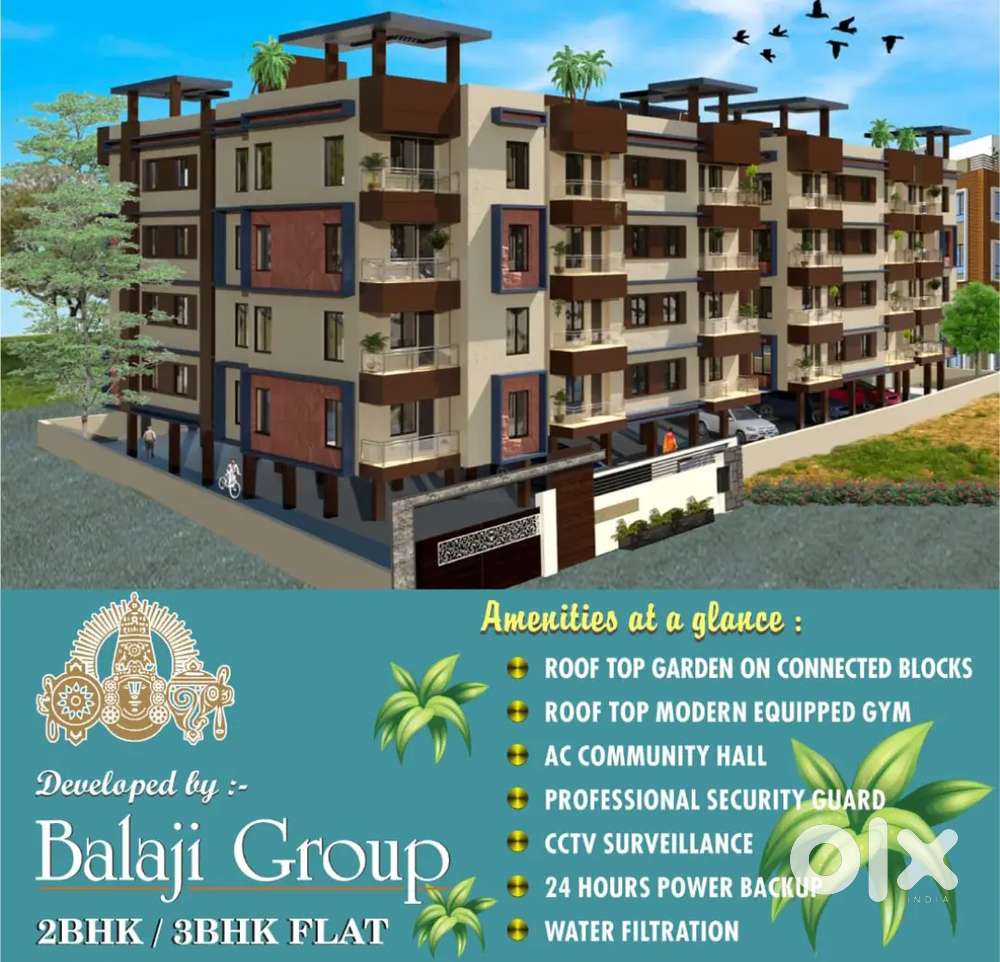 940 sqft 2BHK flat at Newtown Kolkata, Action Area III