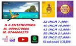 43 INCH SMART LED 4K UHD @ 12999/-