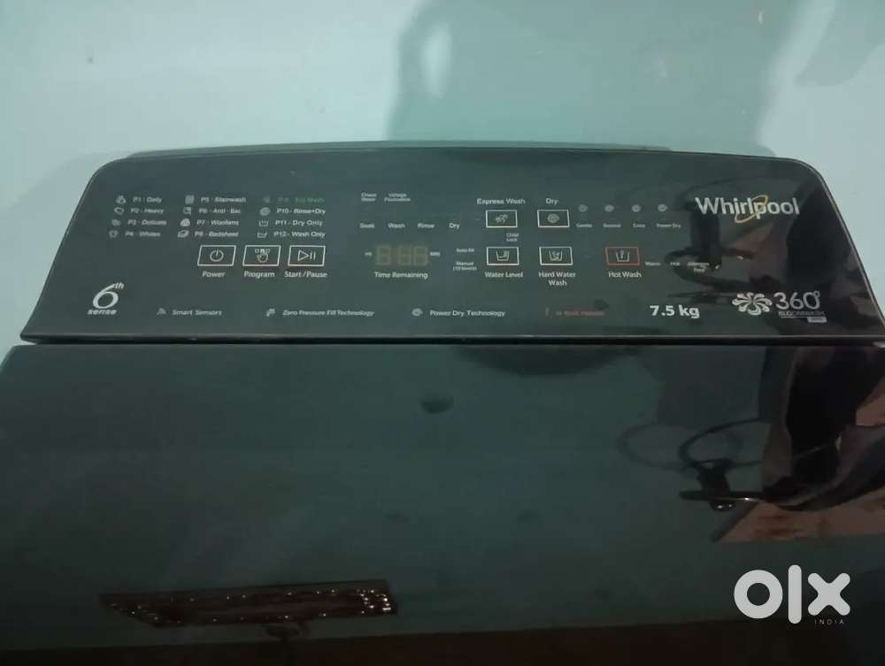 FULLY AUTOMATIC WASHING MACHINE BRAND NEW BUT DUSTY 1YEAR