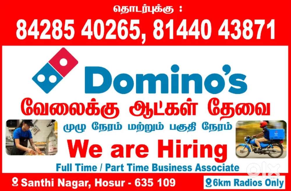 Dominos pizza delivery boy
