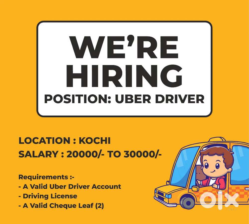 Uber Driver Vacancy