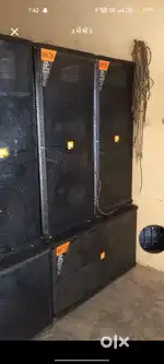 4 JBL के टॉप 15 इंची बड़े स्पीकर 2 बेस नई है बिल्कुल