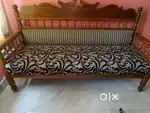 Wooden sofa set