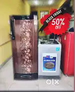 I'd78 combo pack godrej single door fridge & lg washing machine